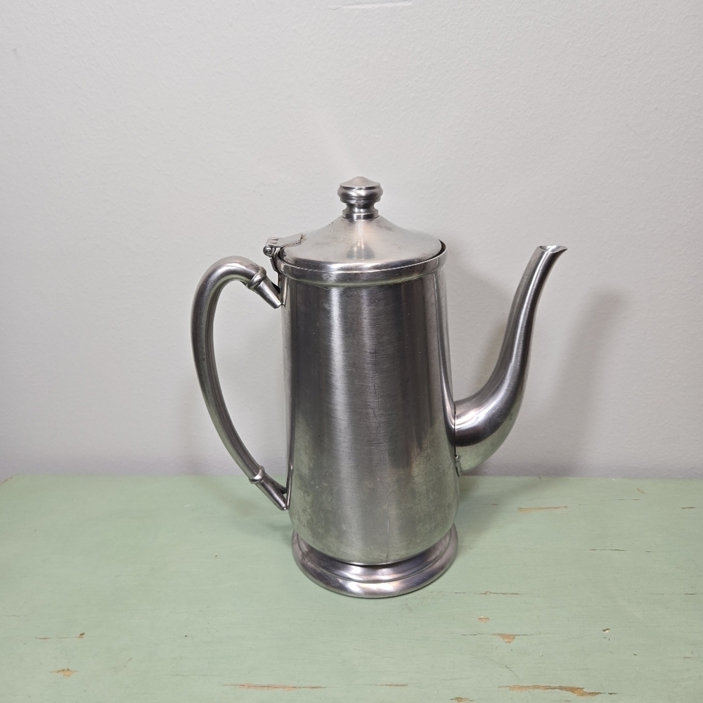 Stainless Steel Tea Coffee Pot 32 oz
